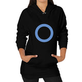 Hoodie (on woman) Black - Nike Apparel