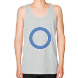Unisex Fine Jersey Tank (on man) Silver - Nike Apparel