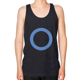 Unisex Fine Jersey Tank (on man) Tri-Blend Black - Nike Apparel