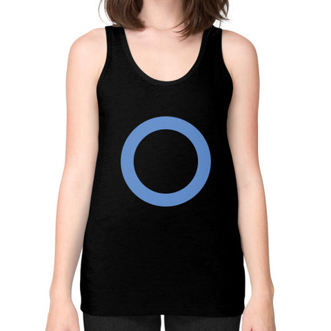 Unisex Fine Jersey Tank (on woman) Black - Nike Apparel