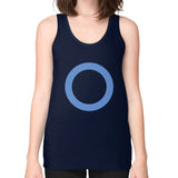 Unisex Fine Jersey Tank (on woman) Navy - Nike Apparel