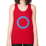 Unisex Fine Jersey Tank (on woman) Red - Nike Apparel