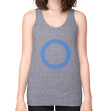 Unisex Fine Jersey Tank (on woman) Tri-Blend Grey - Nike Apparel