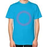 Unisex T-Shirt (on man) Teal - Nike Apparel