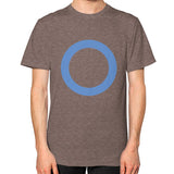 Unisex T-Shirt (on man) Tri-Blend Coffee - Nike Apparel