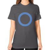Unisex T-Shirt (on woman) Asphalt - Nike Apparel