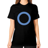 Unisex T-Shirt (on woman) Black - Nike Apparel