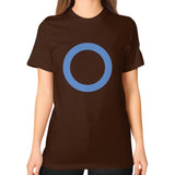 Unisex T-Shirt (on woman) Brown - Nike Apparel
