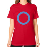 Unisex T-Shirt (on woman) Red - Nike Apparel