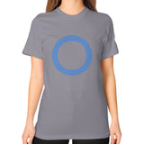 Unisex T-Shirt (on woman) Slate - Nike Apparel