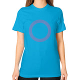 Unisex T-Shirt (on woman) Teal - Nike Apparel