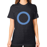 Unisex T-Shirt (on woman) Tri-Blend Black - Nike Apparel