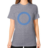 Unisex T-Shirt (on woman) Tri-Blend Grey - Nike Apparel