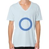 V-Neck (on man) Light blue - Nike Apparel