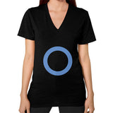 V-Neck (on woman) Black - Nike Apparel