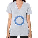 V-Neck (on woman) Heather grey - Nike Apparel
