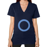 V-Neck (on woman) Navy - Nike Apparel