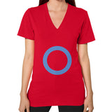 V-Neck (on woman) Red - Nike Apparel