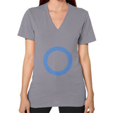 V-Neck (on woman) Slate - Nike Apparel