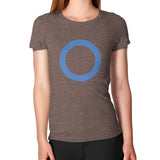 Women's T-Shirt Tri-Blend Coffee - Nike Apparel
